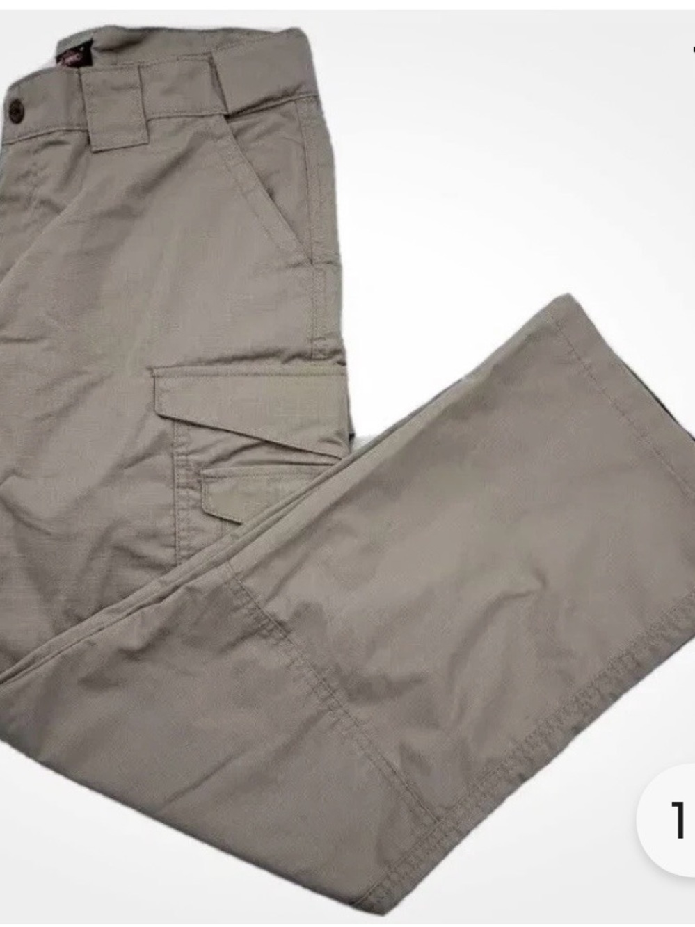 Women's Cargo Trousers in Taupe — Classic Utility Style